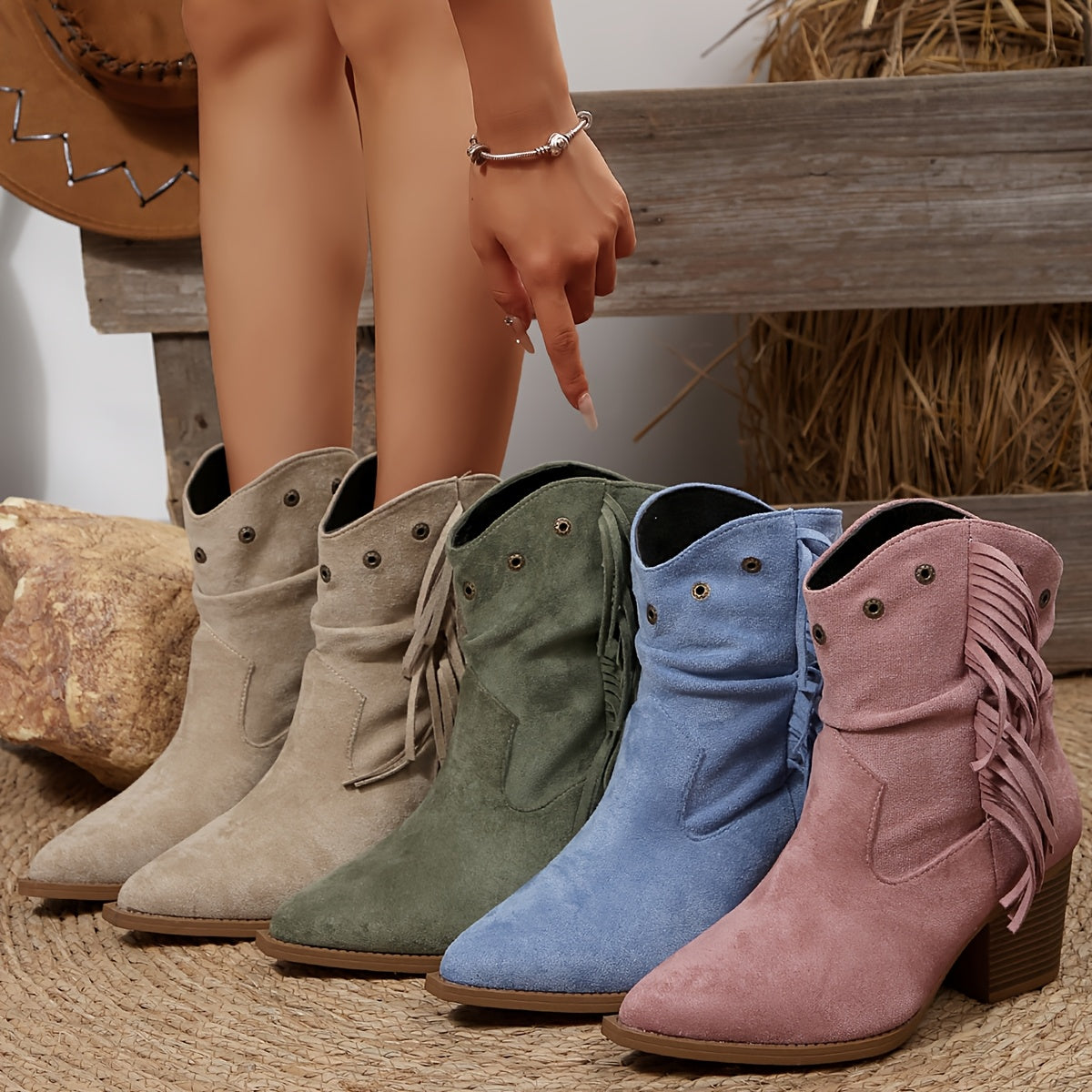 Clara | Bead Boots