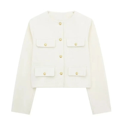 Megan | Vintage Cropped Jacket