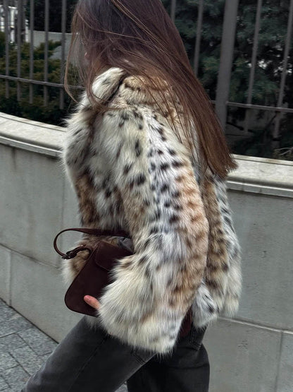 Zoe | Oversized Faux Fur Jacket